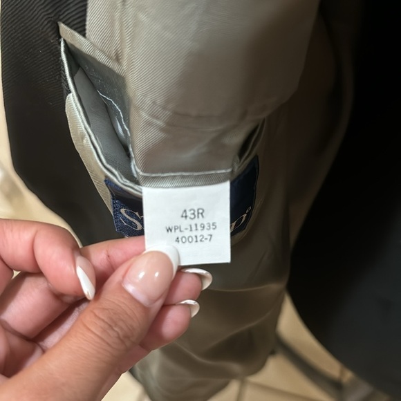 Black Stafford 43R button down blazer jacket! - Picture 7 of 13